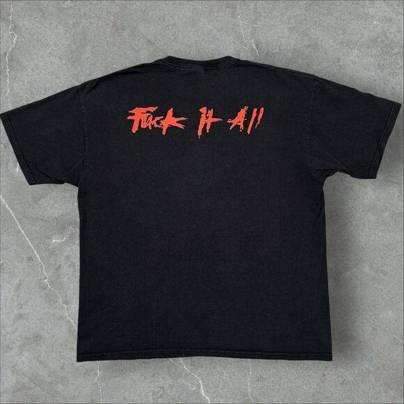 Vintage Y2K Slipknot F*ck it All Self Titled Heavy Metal Rock Band T Shirt - 2XL - Picture 2 of 8